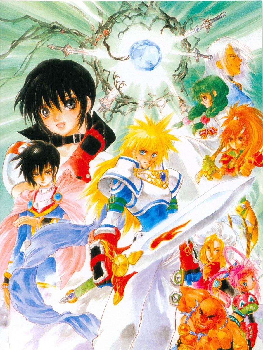 ปกเกม Tales of Destiny ฉบับอเมริกาสำหรับเครื่อง PlayStation